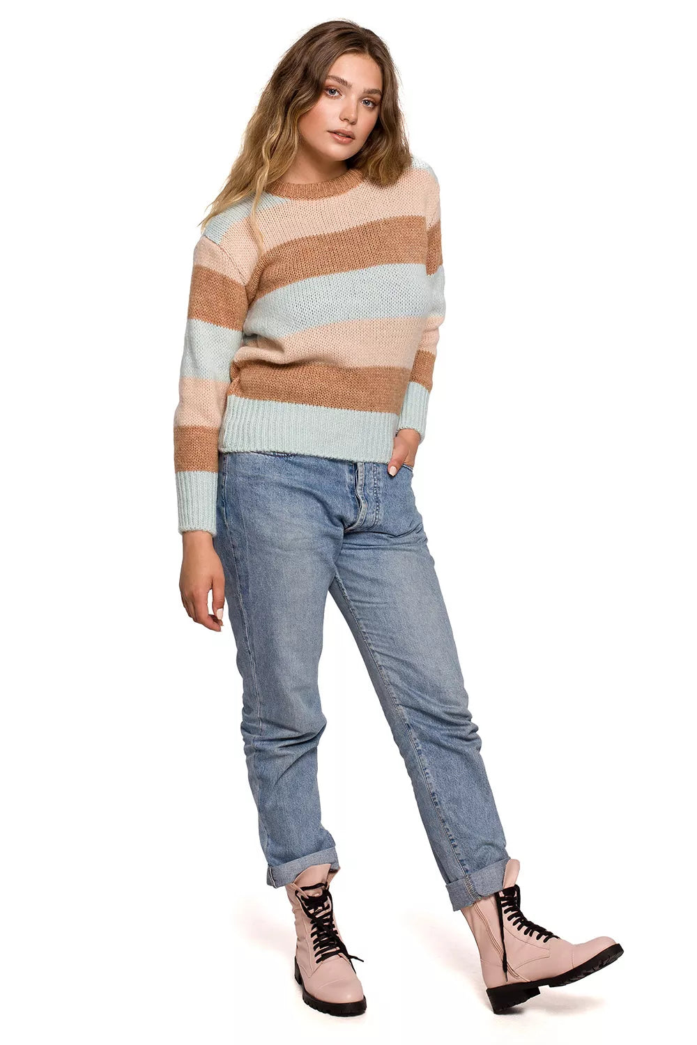 Megztinis, modelis 157607 BE Knit