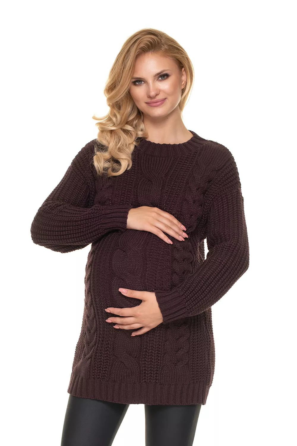 Nėštumo megztinis, modelis 157831 PeeKaBoo