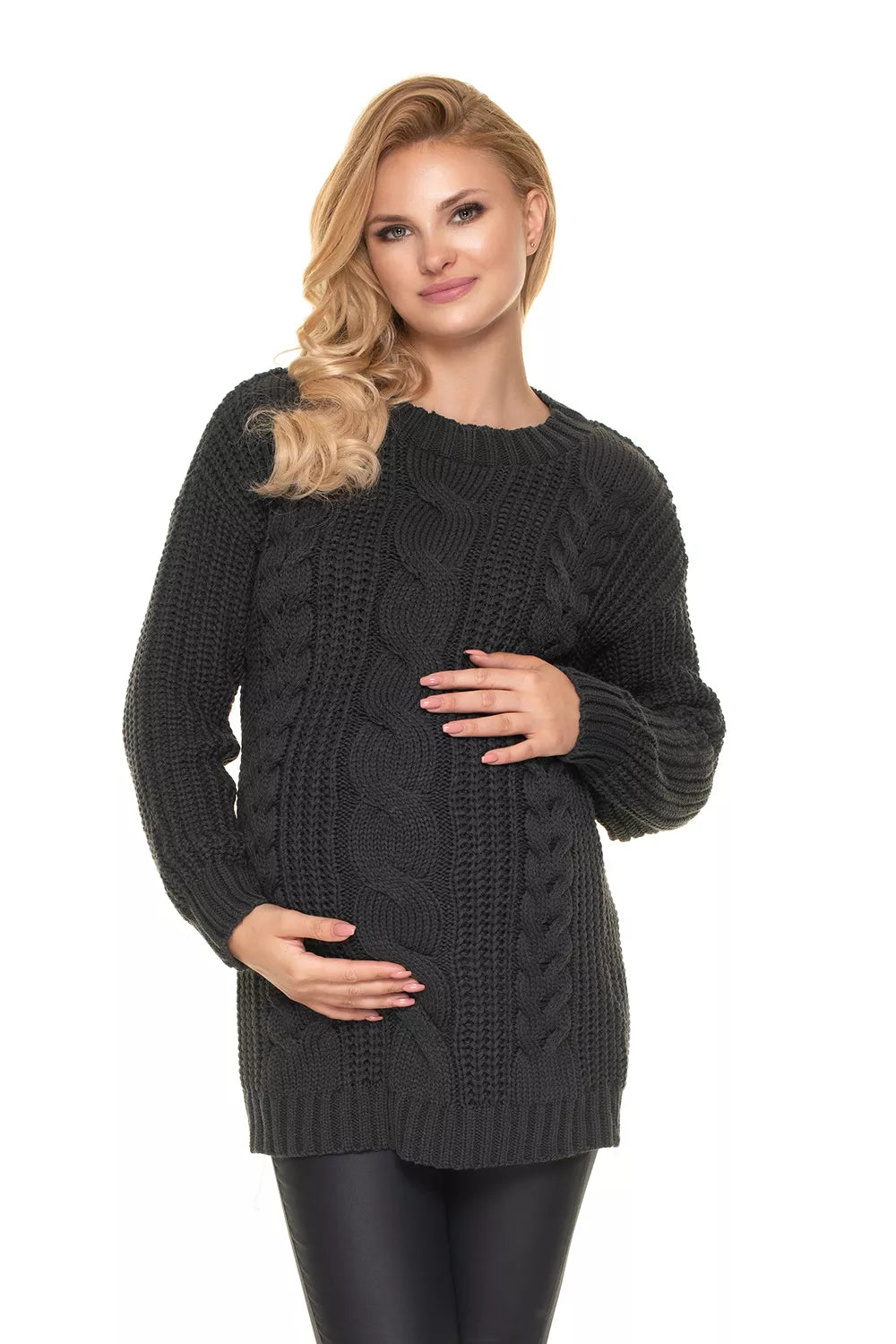 Nėštumo megztinis, modelis 157832 PeeKaBoo