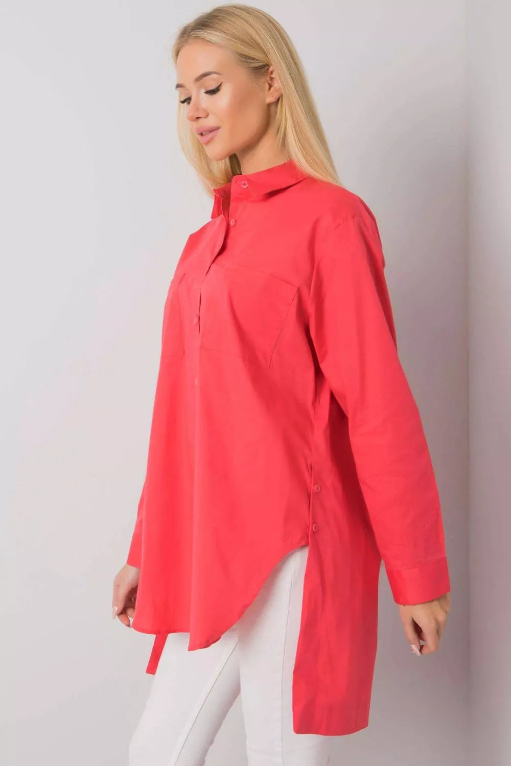 Marškiniai ilgomis rankovėmis, modelis 160740, Ex Moda