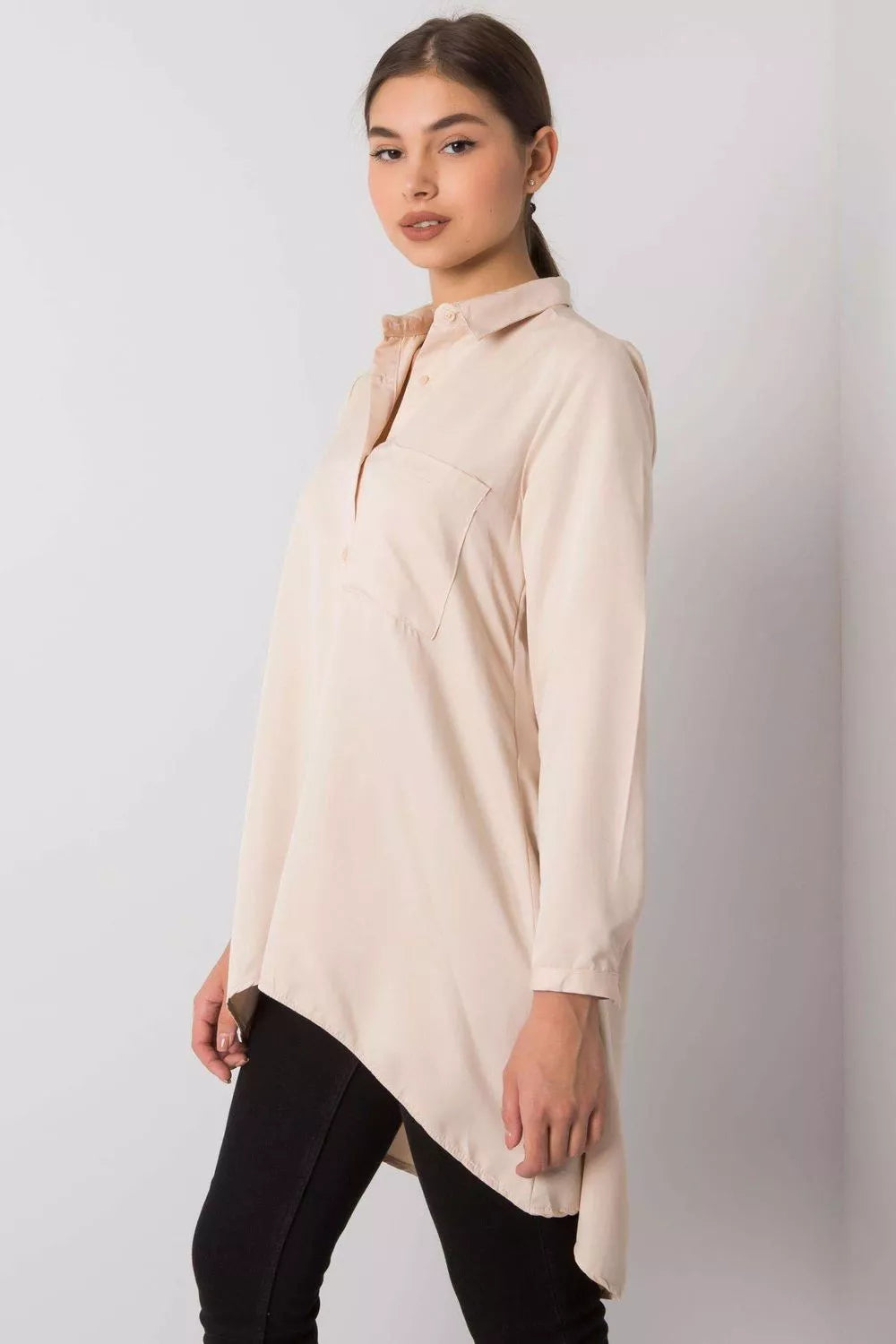 Marškiniai ilgomis rankovėmis, modelis 160750, Ex Moda