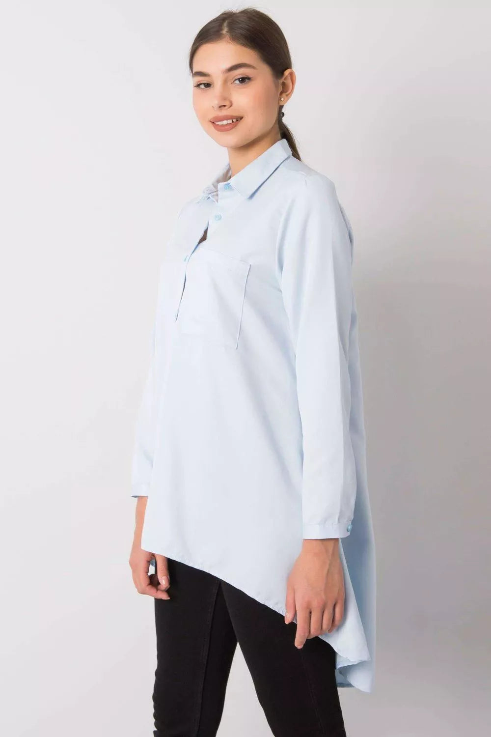 Marškiniai ilgomis rankovėmis, modelis 160754, Ex Moda