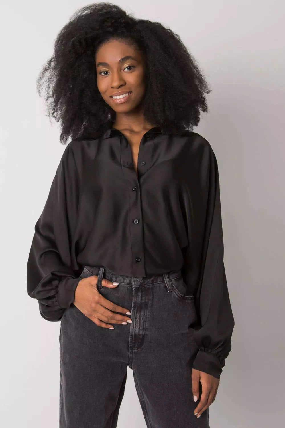 Marškiniai ilgomis rankovėmis modelis 161917 Italy Moda