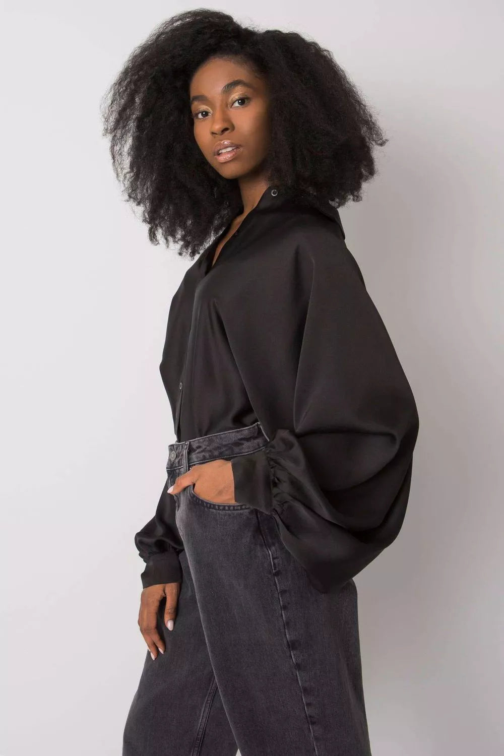 Marškiniai ilgomis rankovėmis modelis 161917 Italy Moda