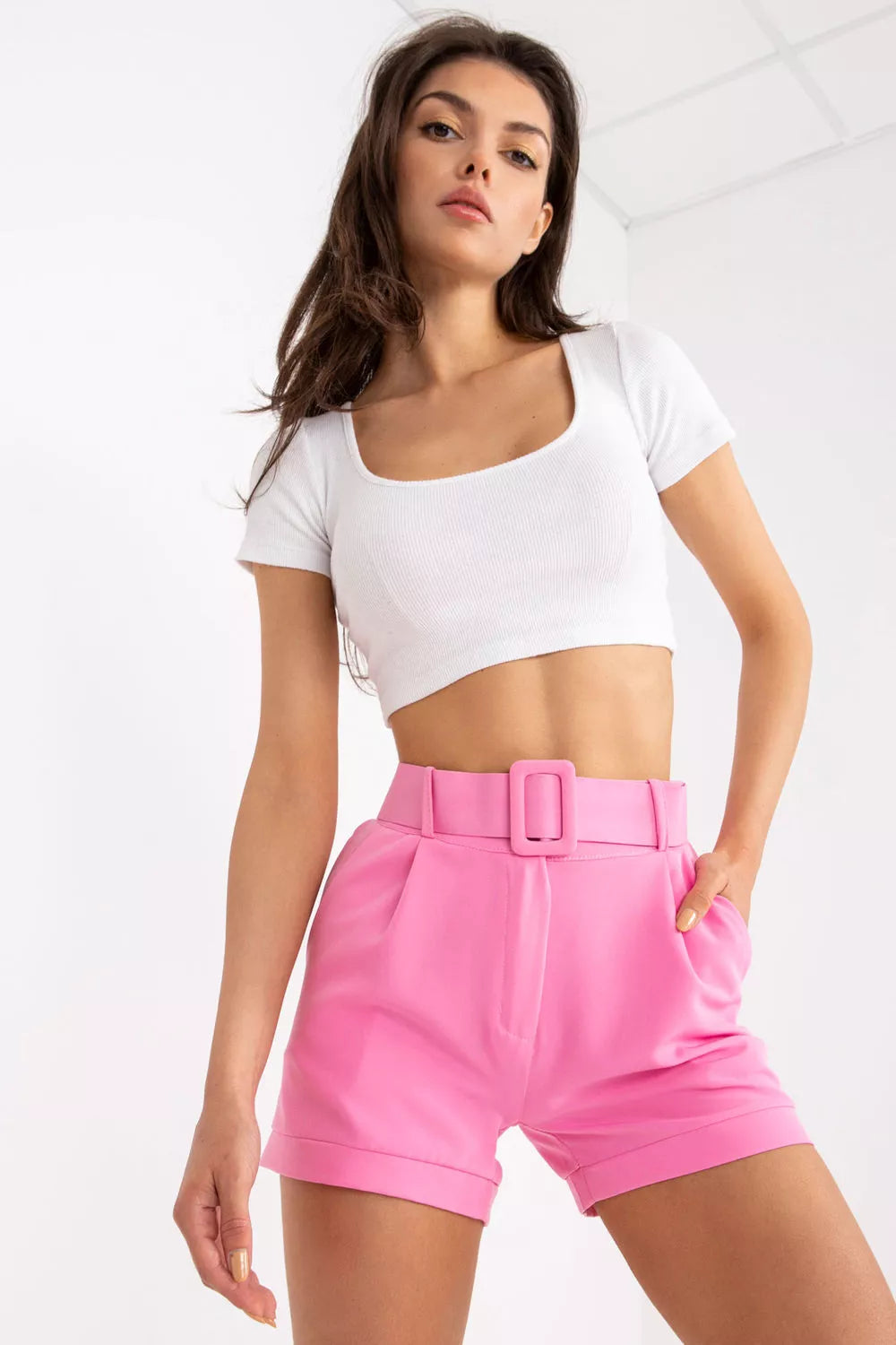 Šortai, modelis 166321 Italy Moda