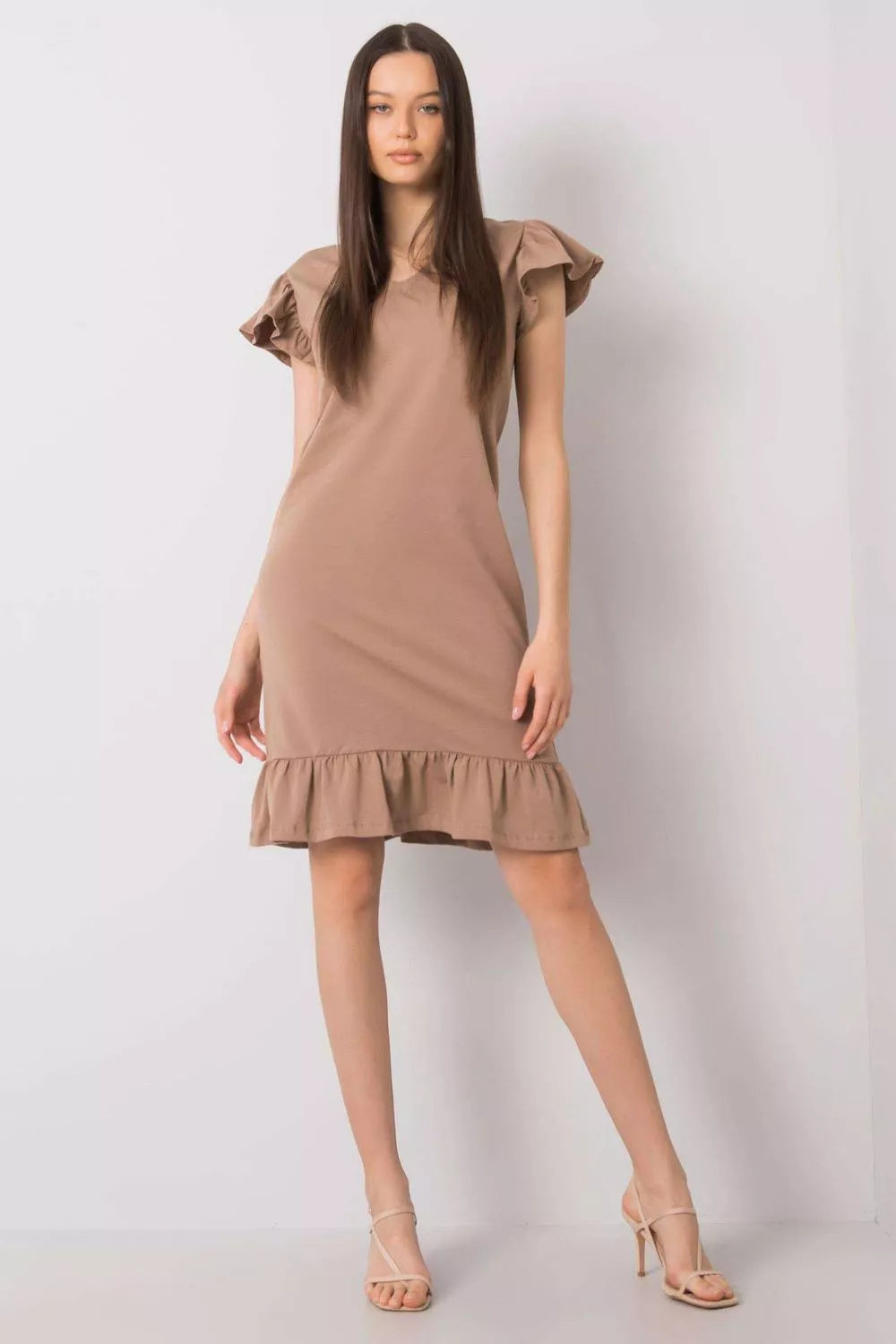 Dieninė suknelė, modelis 167780, puošni