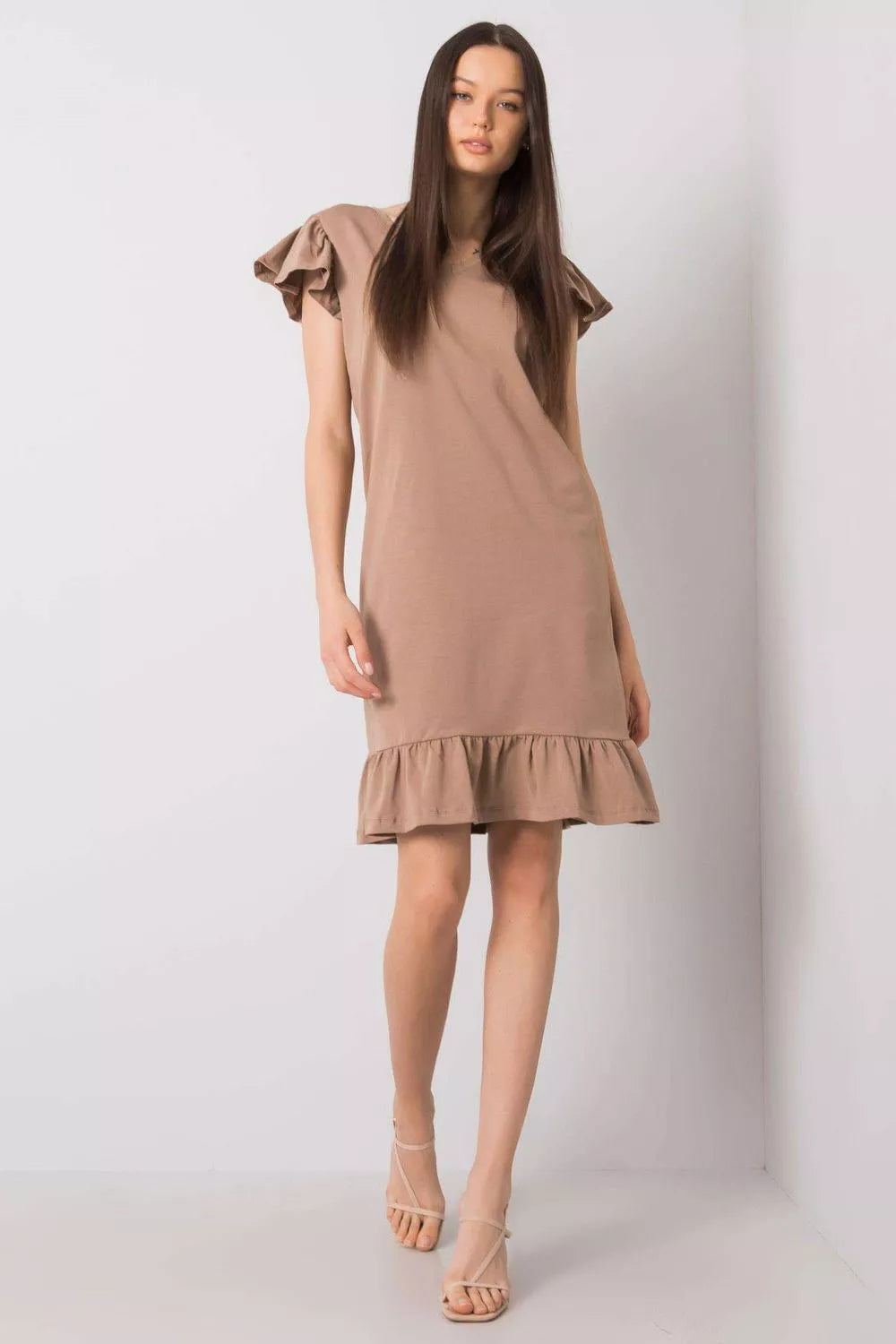 Dieninė suknelė, modelis 167780, puošni