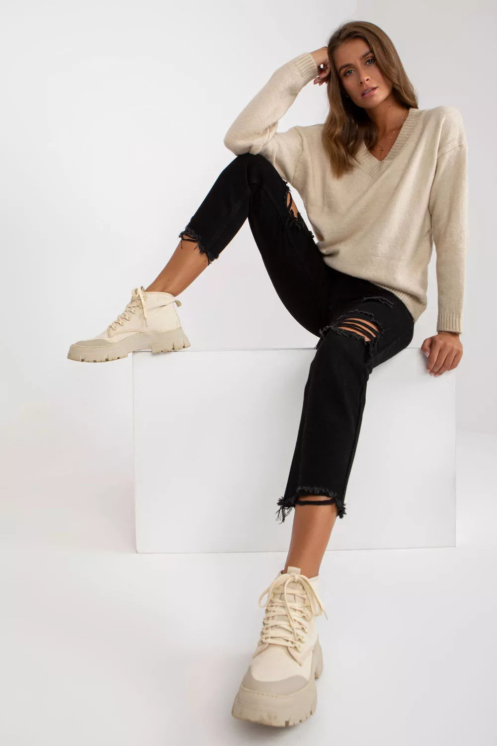 Megztinis, modelis 170357 Rue Paris