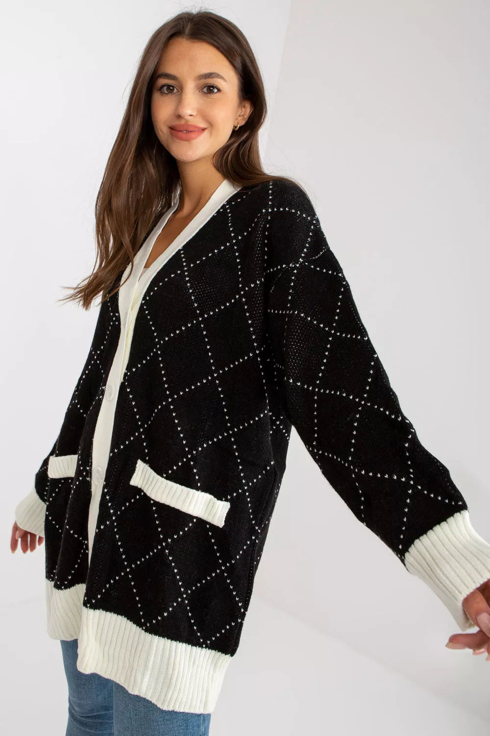 Kardiganas, modelis 170816 Rue Paris