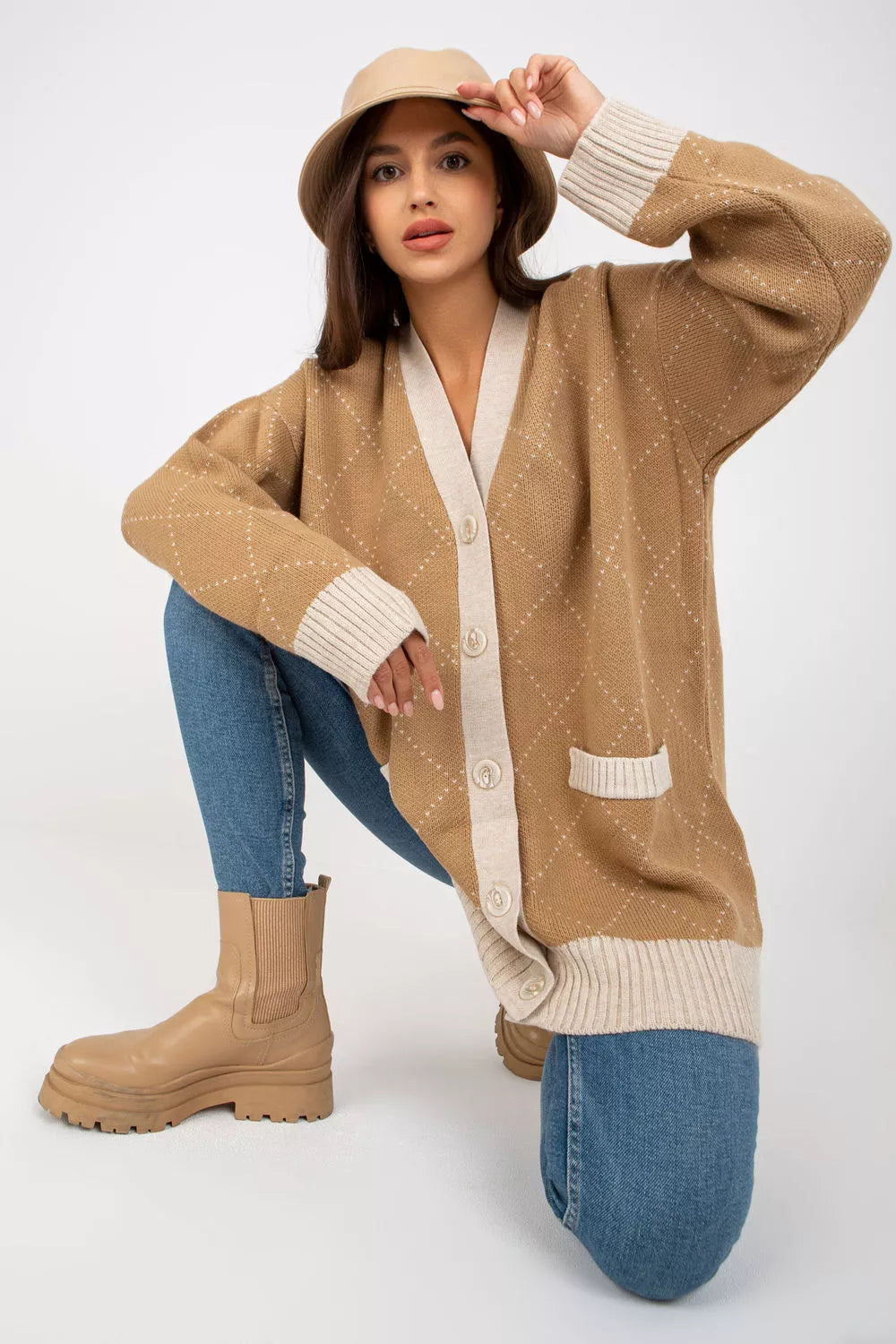 Kardiganas, modelis 170817 Rue Paris