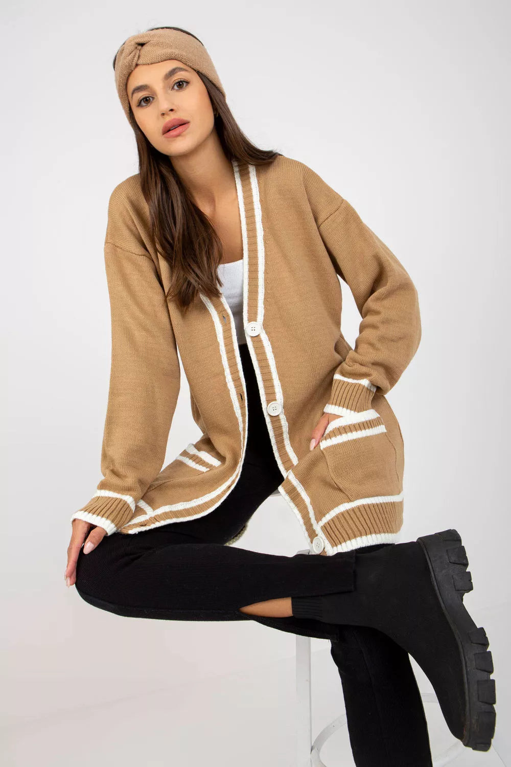 Kardiganas, modelis 170830 Rue Paris