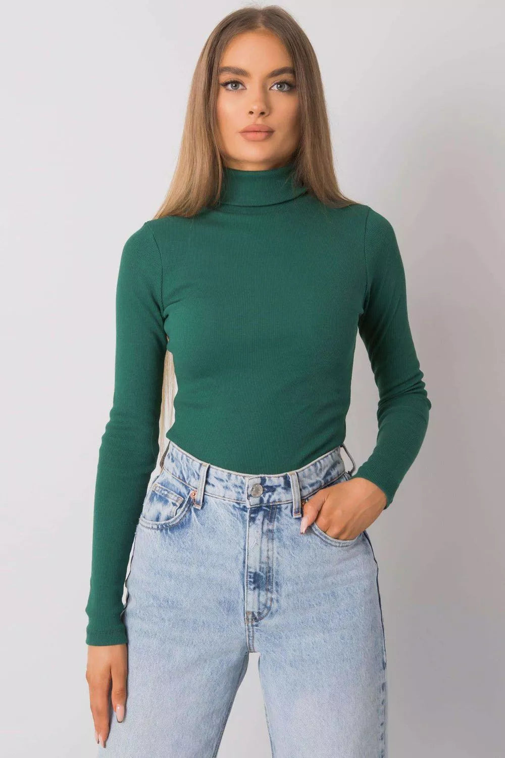 Megztinis su paaukštintu kaklu modelis 173407 Rue Paris