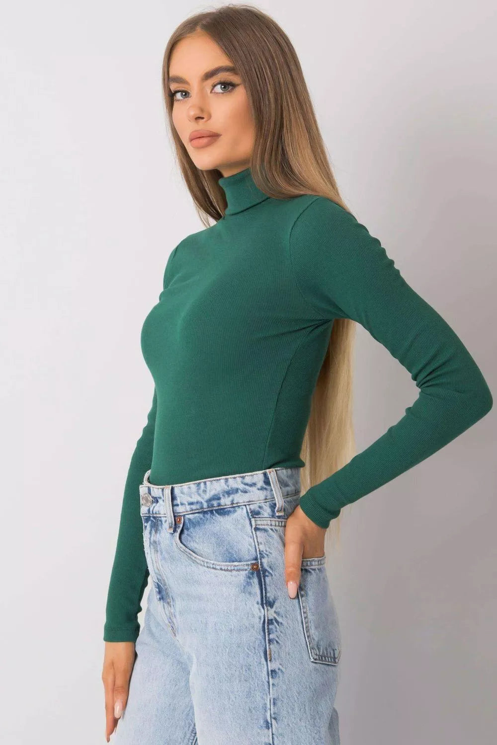 Megztinis su paaukštintu kaklu modelis 173407 Rue Paris
