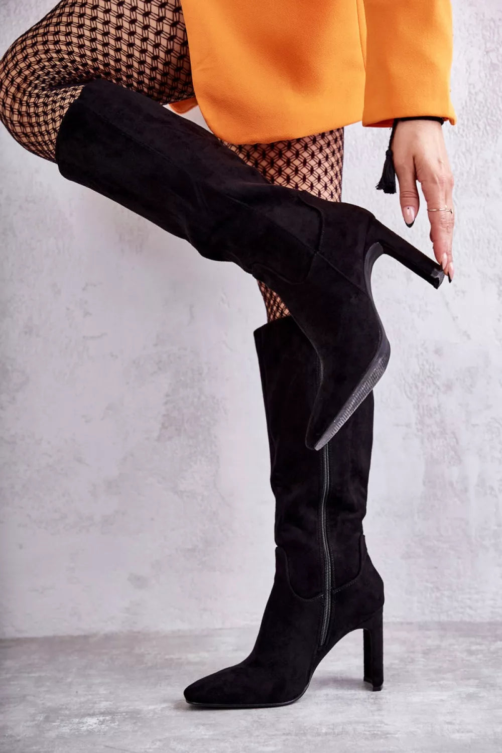 Auliniai batai su kulnais, modelis 173449. Ženkite į stilių.