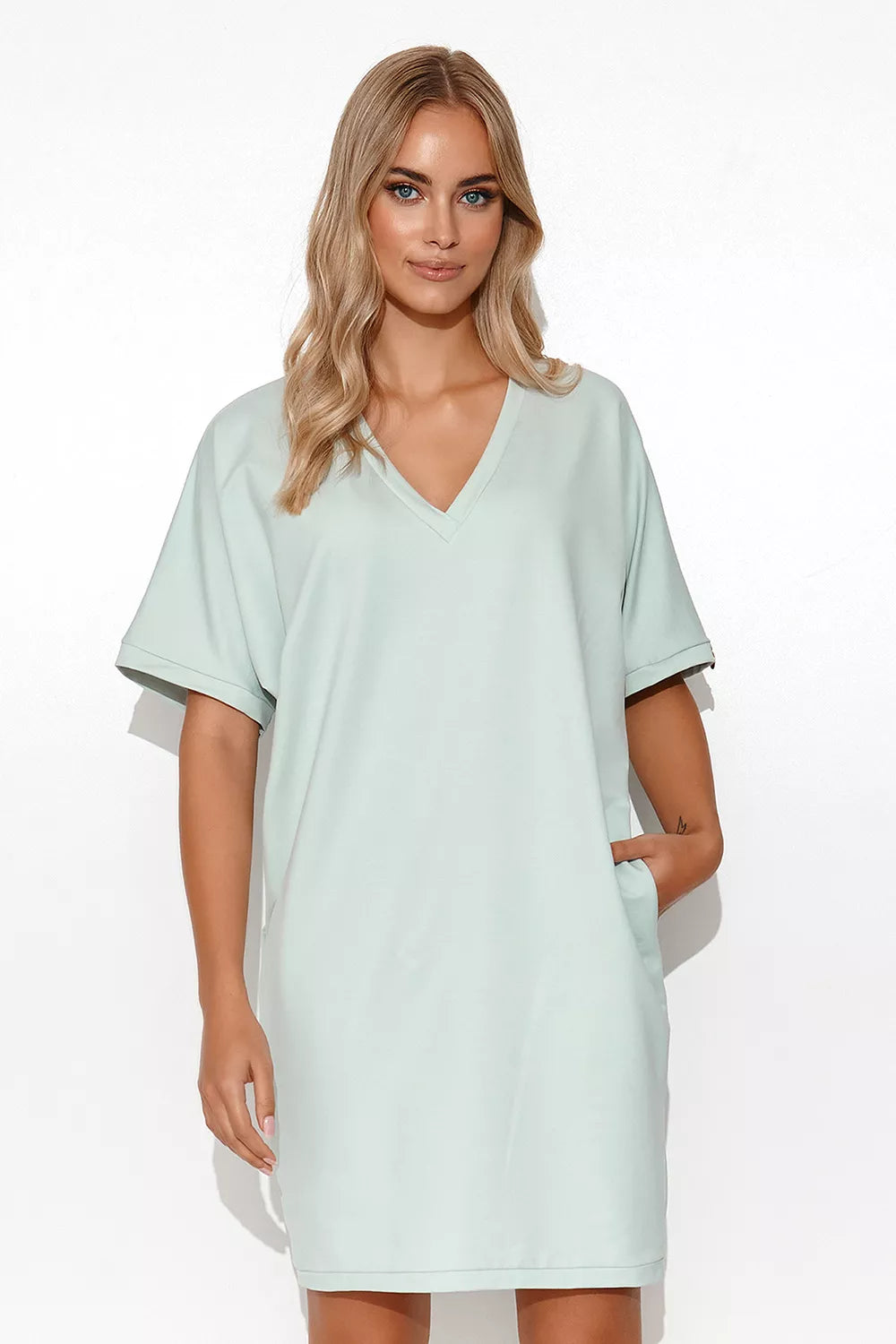 Suknelė kasdienai, modelis 175667, Makadamia