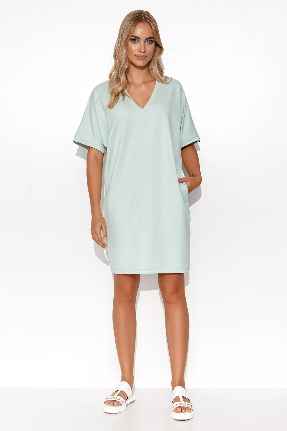 Suknelė kasdienai, modelis 175667, Makadamia