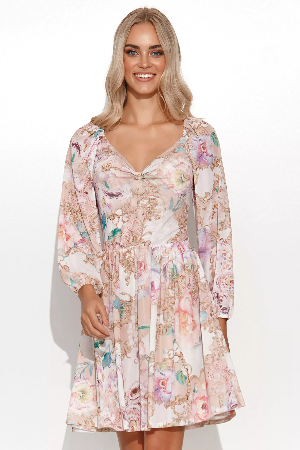 Suknelė kasdienai, modelis 177884, Makadamia