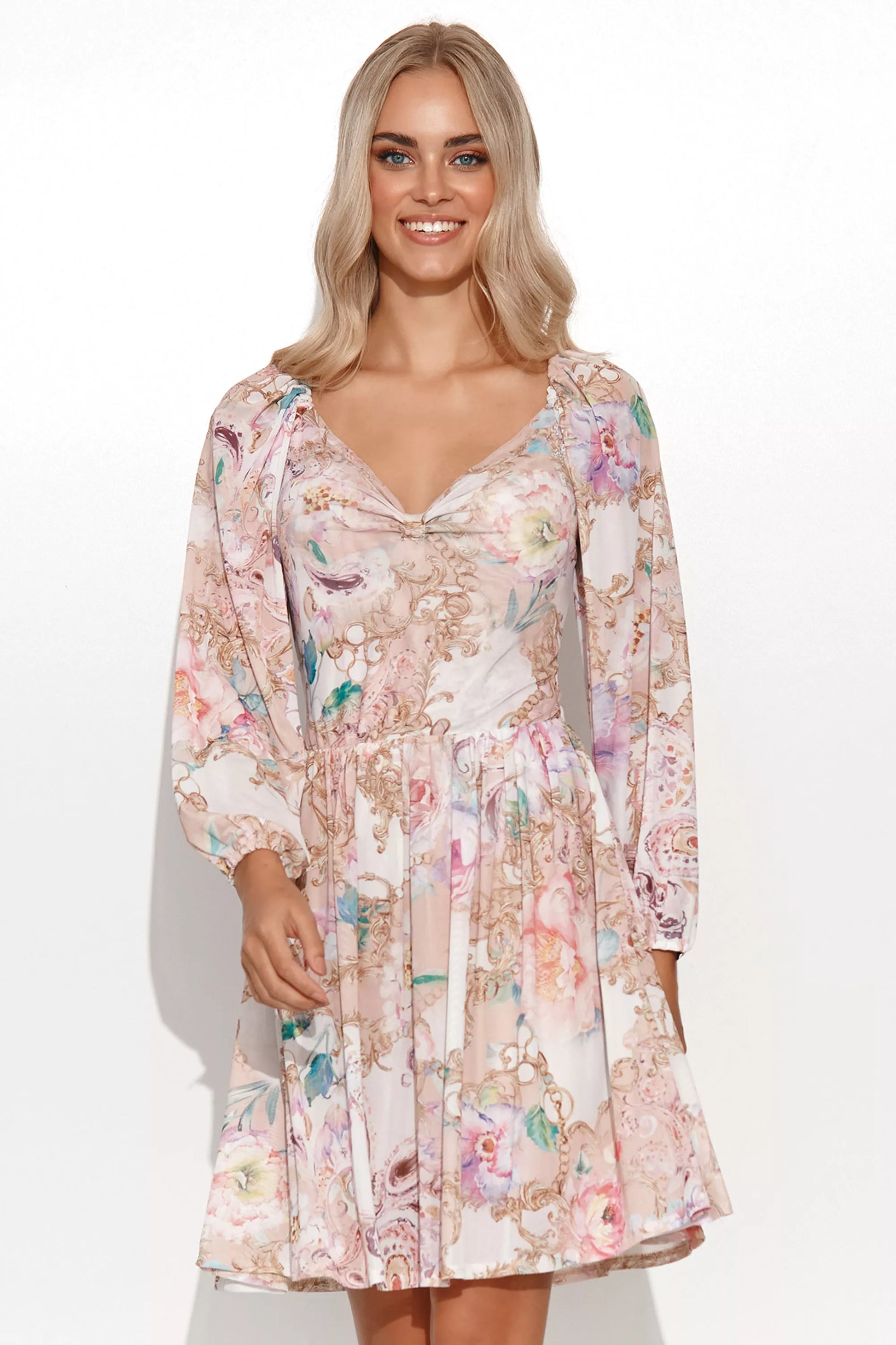 Suknelė kasdienai, modelis 177884, Makadamia