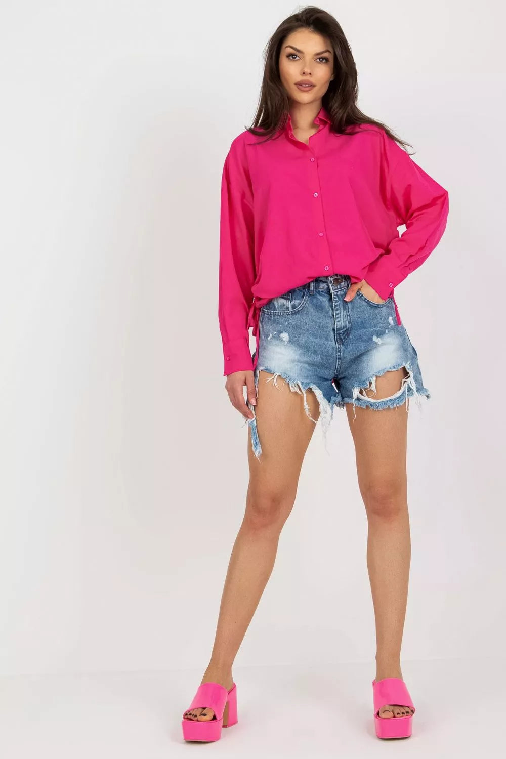 Marškiniai ilgomis rankovėmis, modelis 181617, gamyklinė kaina