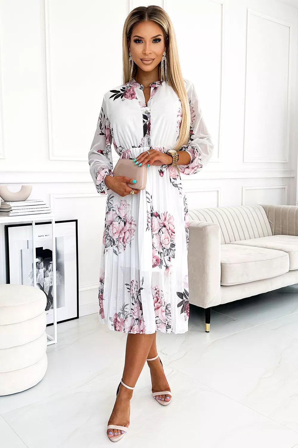 Kokteilinė suknelė, modelis 182470, Numoco