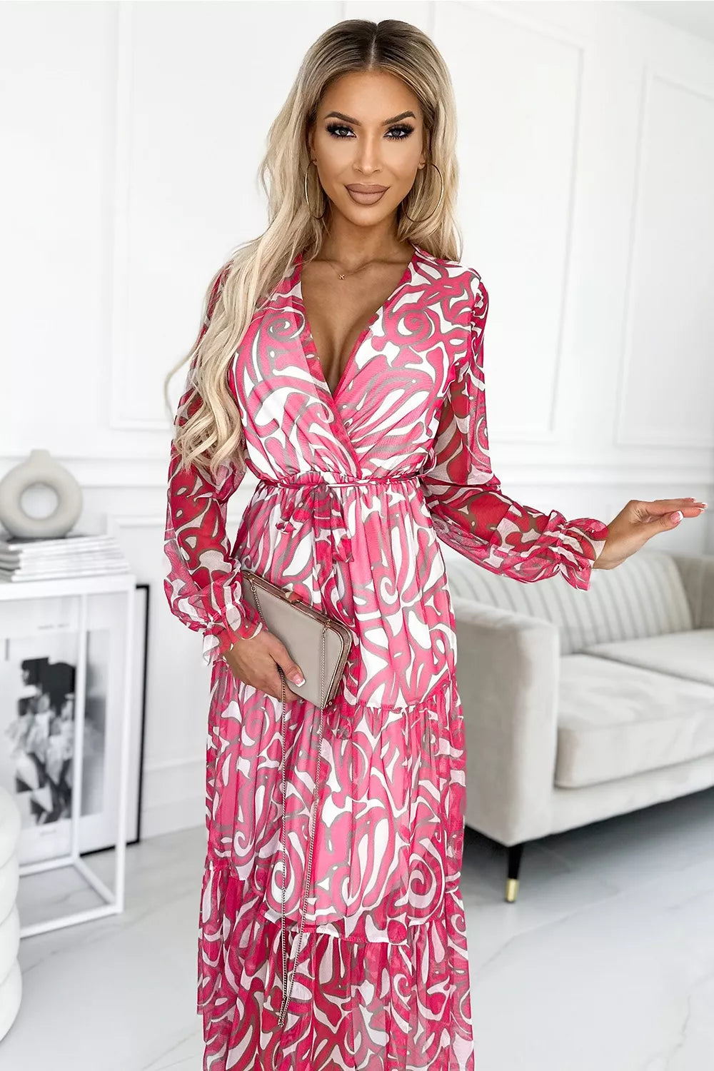 Kokteilinė suknelė, modelis 182473, Numoco