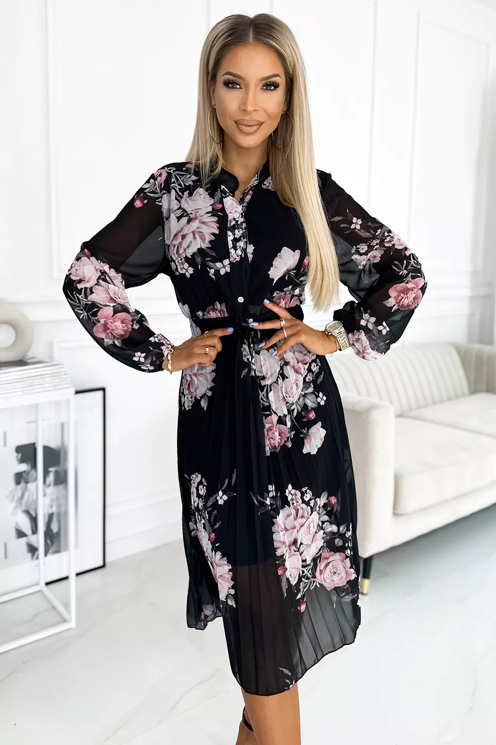 Kokteilinė suknelė, modelis 182497, Numoco