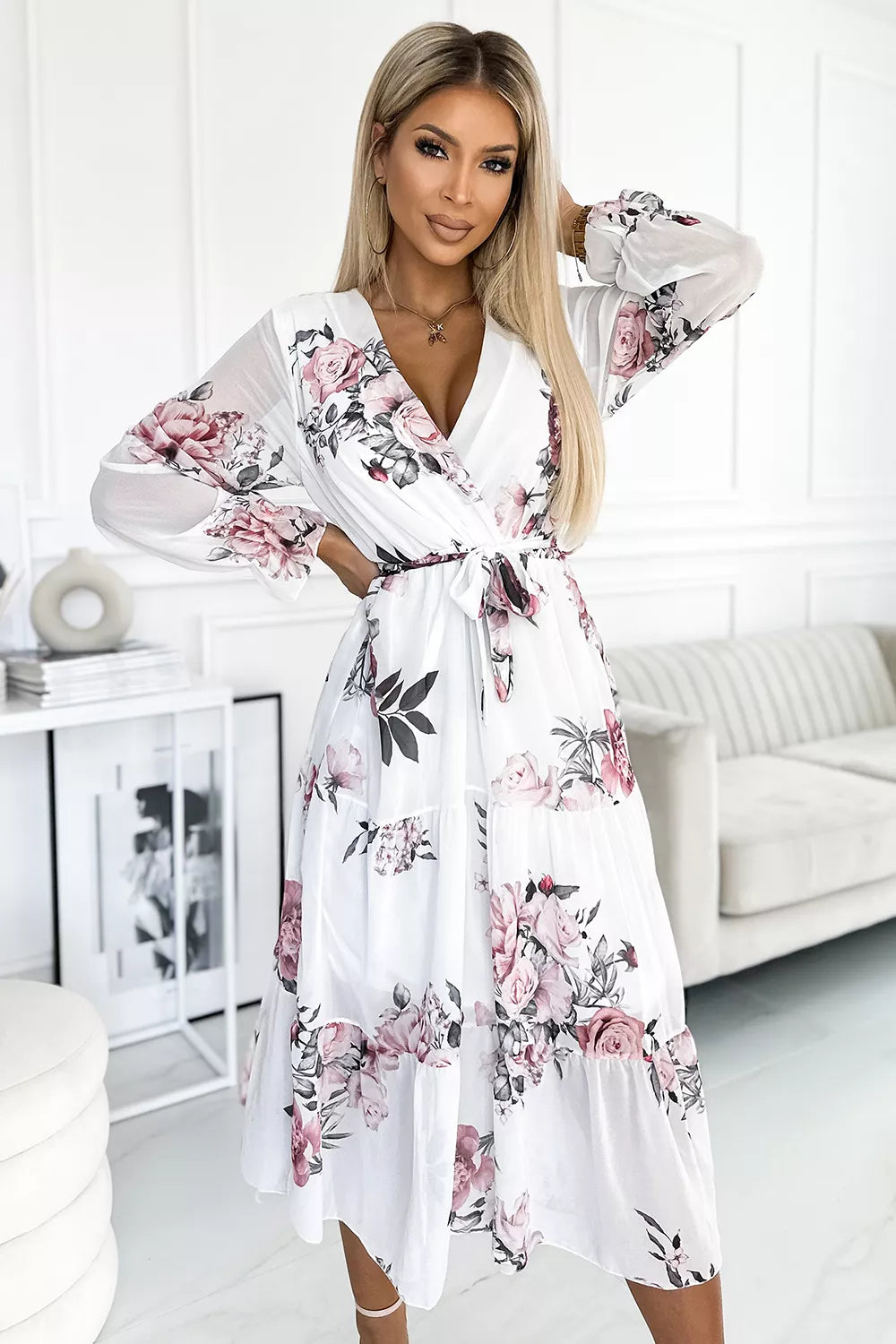 Kokteilinė suknelė, modelis 182503, Numoco