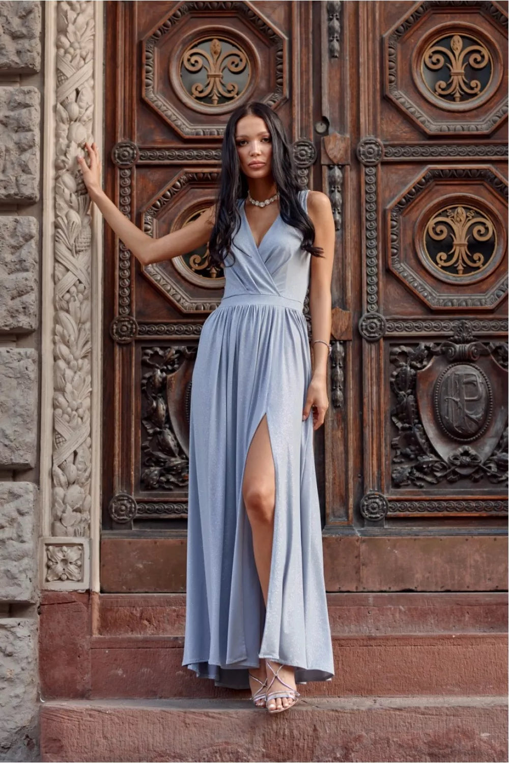 Ilga suknelė, modelis 183763, Roco Fashion