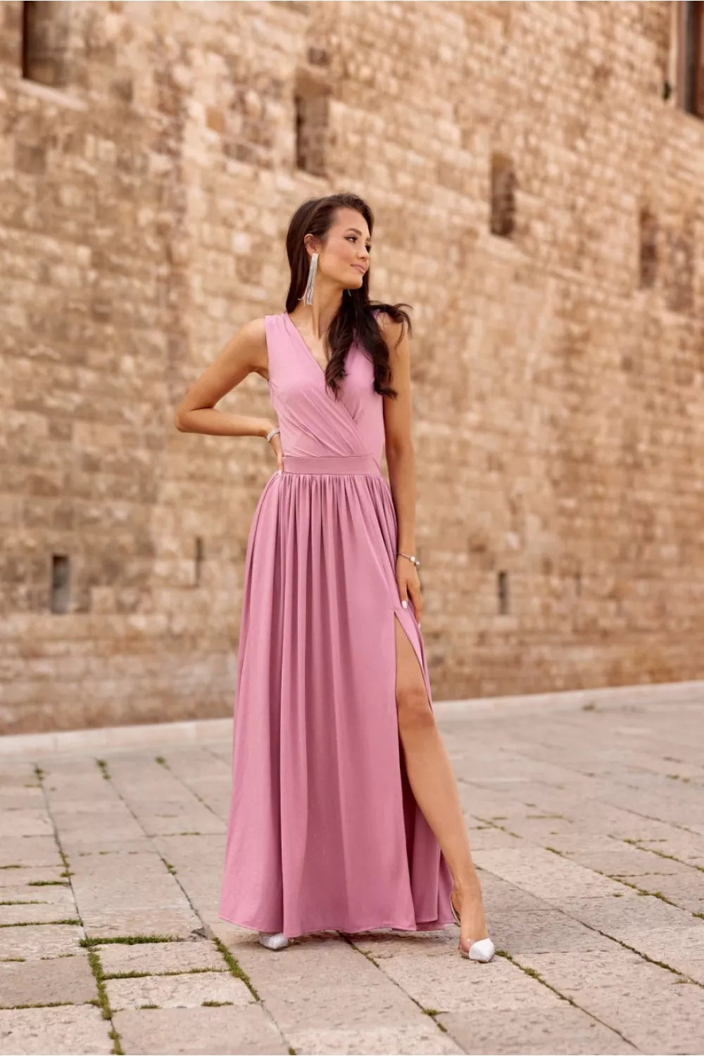 Ilga suknelė, modelis 183765, Roco Fashion
