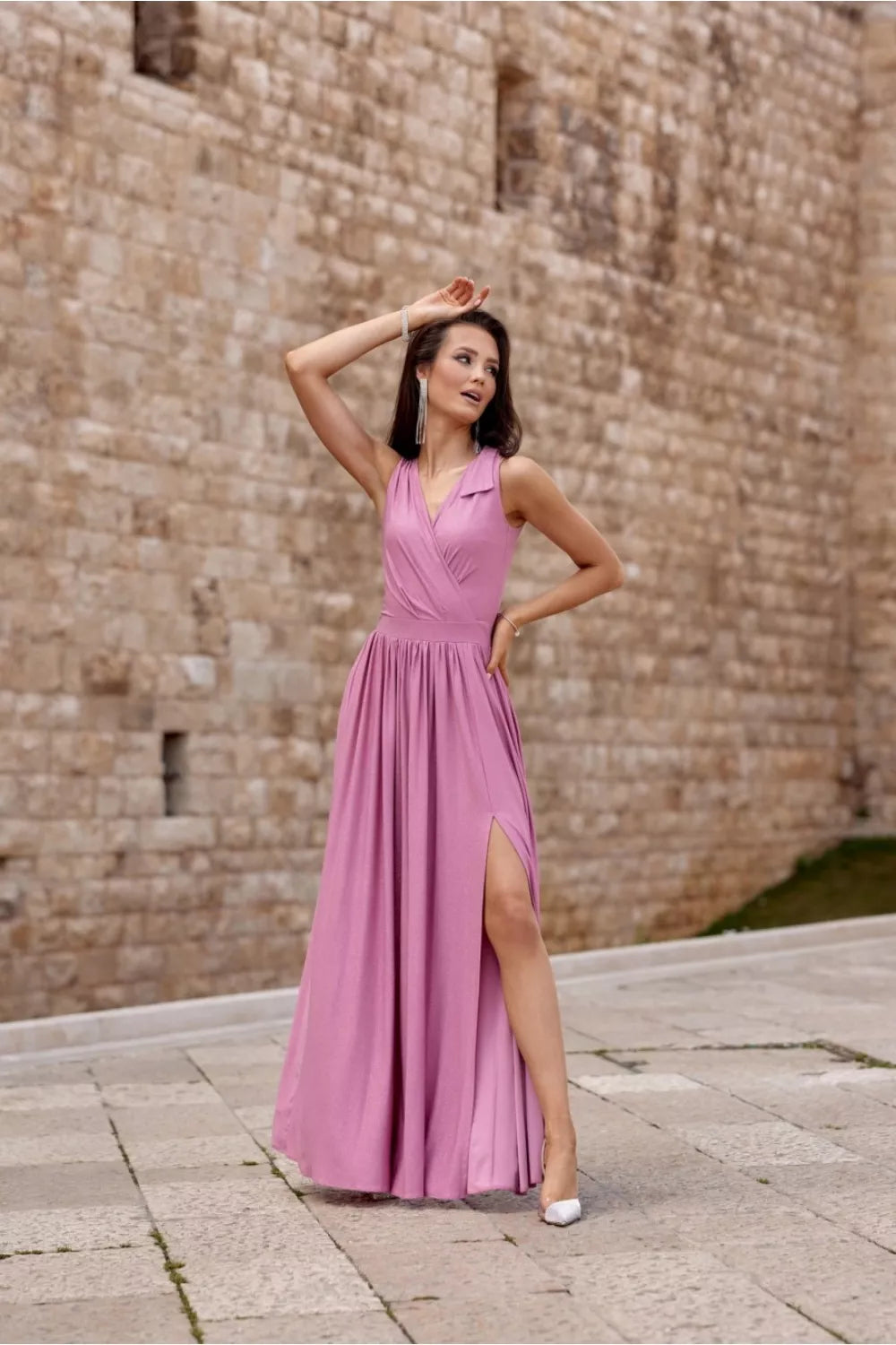 Ilga suknelė, modelis 183766, Roco Fashion