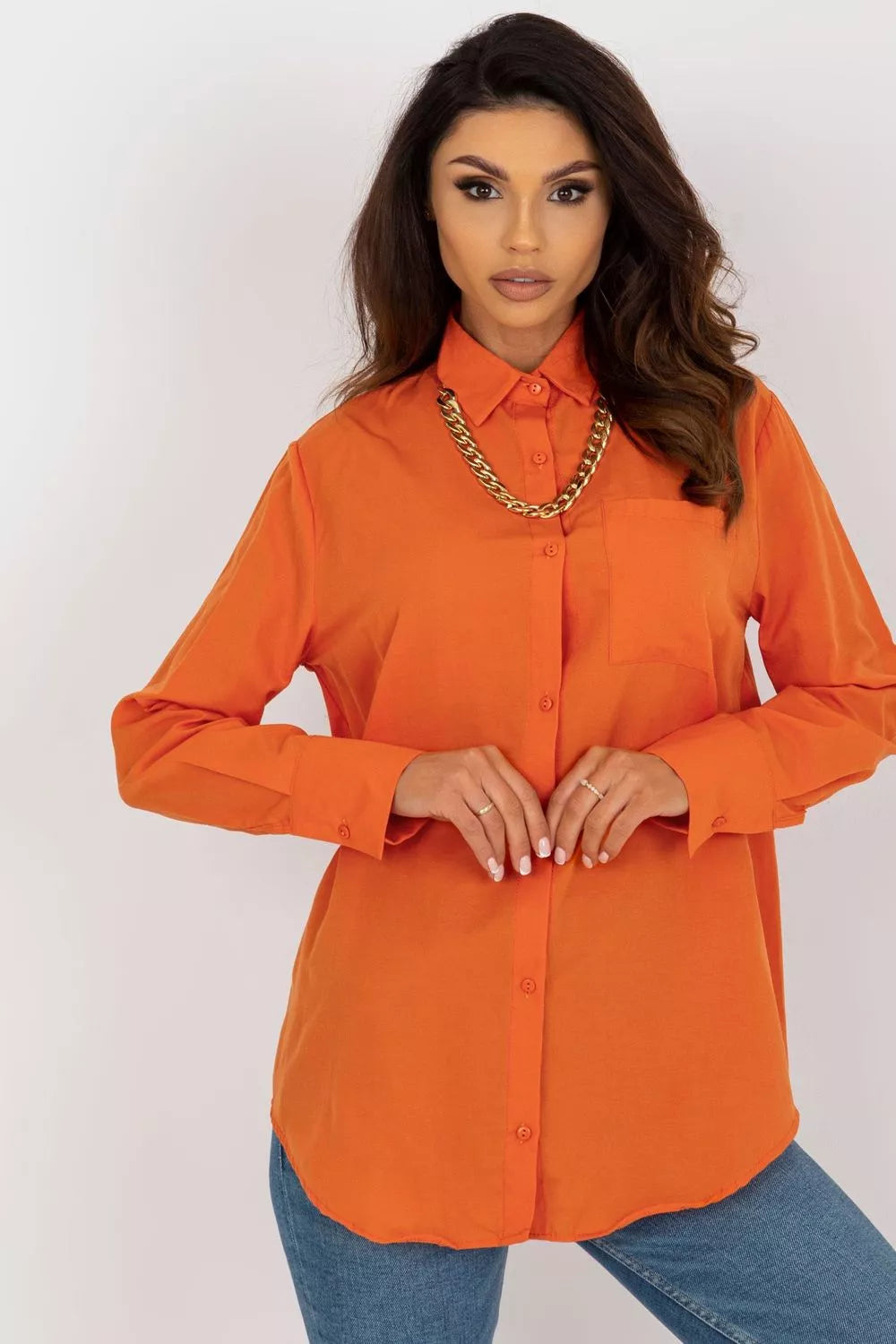 Marškiniai ilgomis rankovėmis, modelis 184961, gamyklos kaina