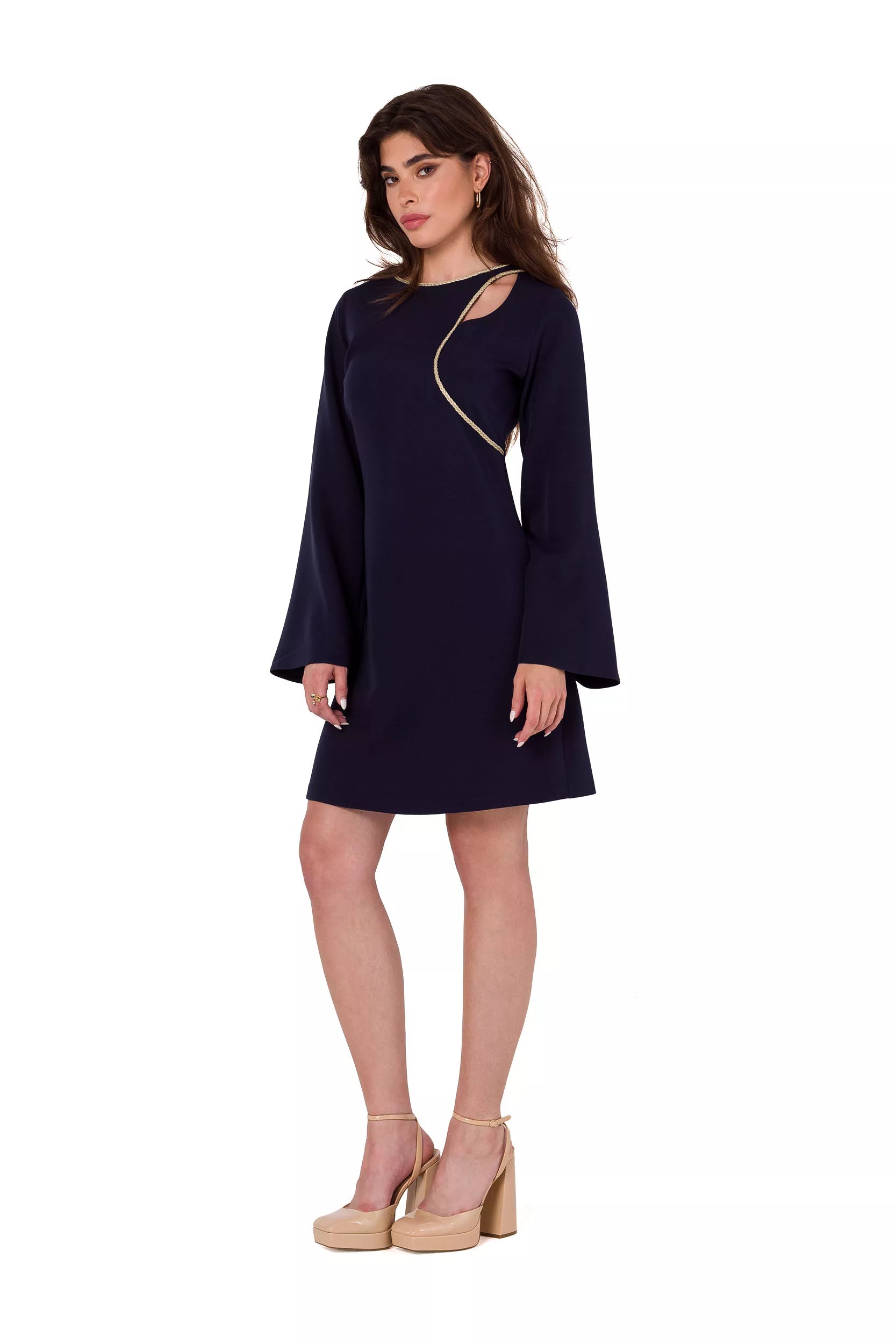 Kokteilinė suknelė, modelis 185460, Makover