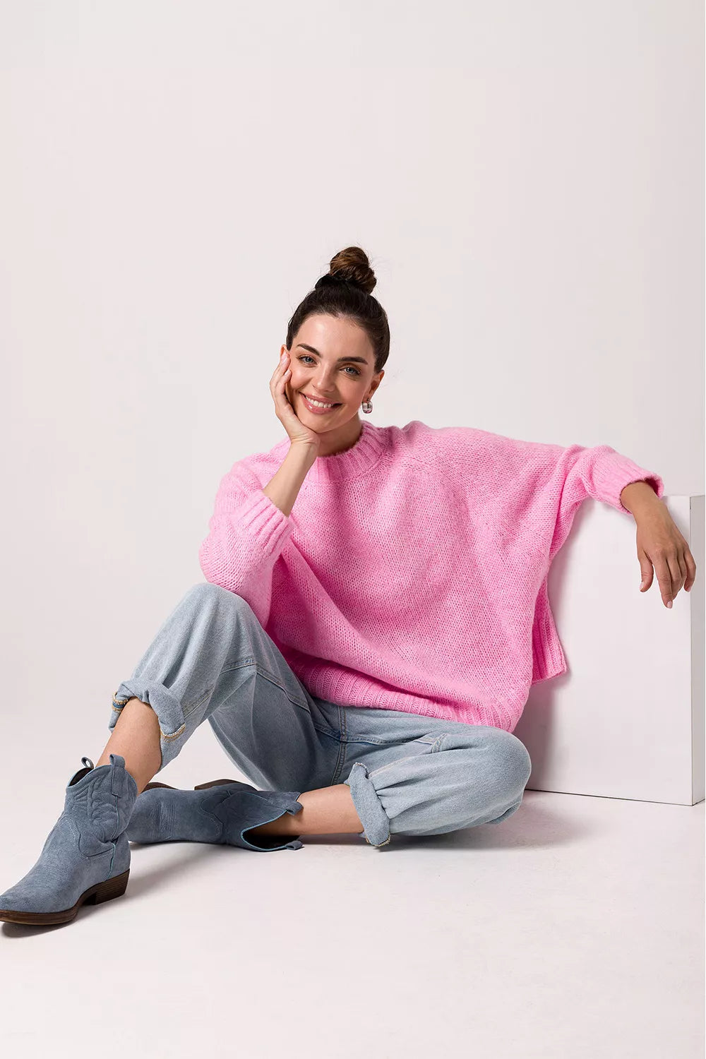 Megztinis, modelis 185825 BE Knit