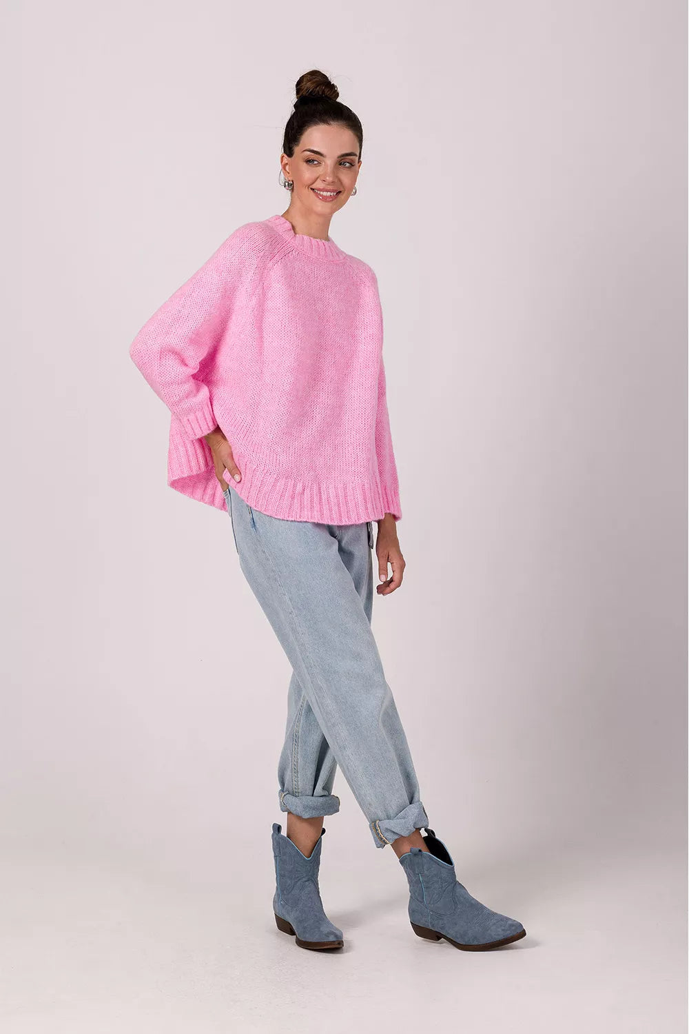 Megztinis, modelis 185825 BE Knit