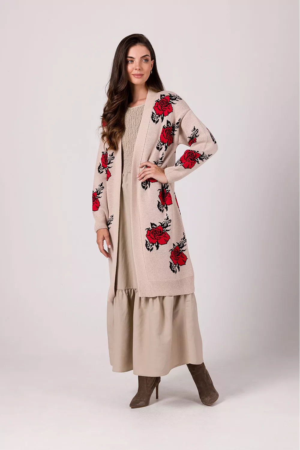 Kardiganas, modelis 185837 BE Knit