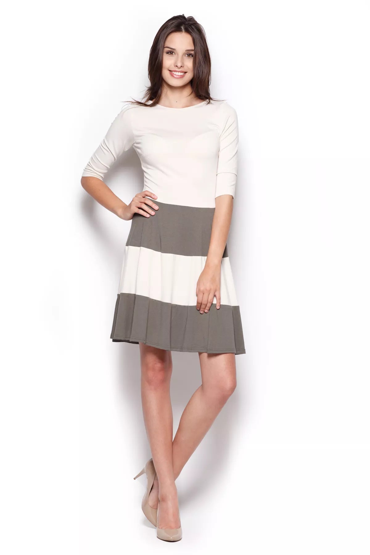 Dieninė suknelė, modelis 44281, Figl