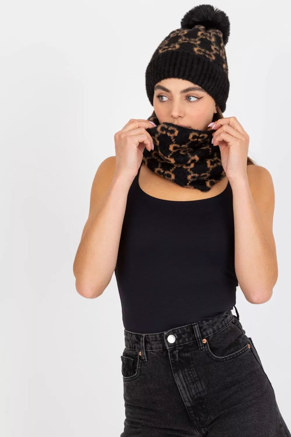 Šalikas-begalybė, modelis 185918 AT