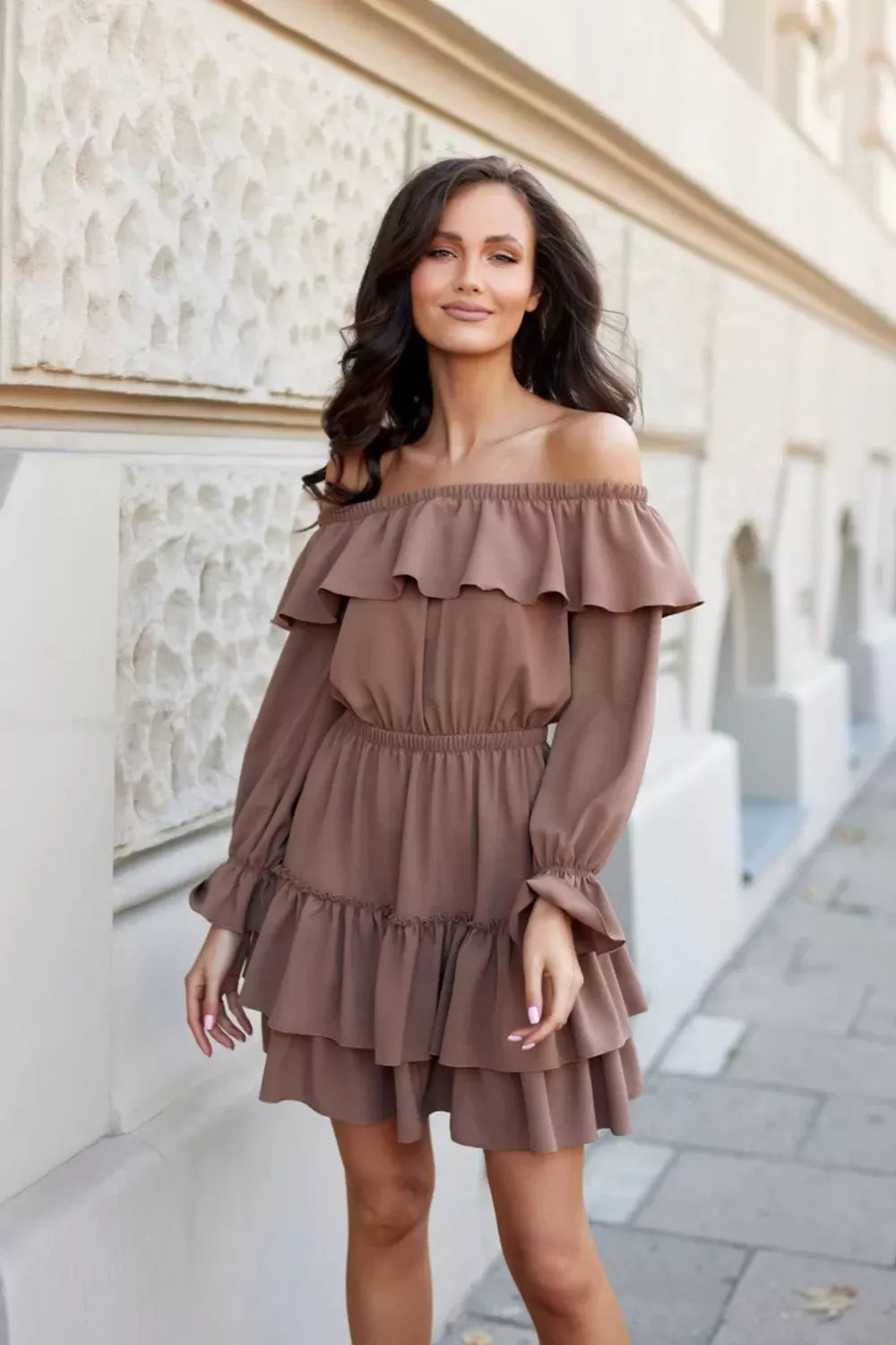Dieninė suknelė, modelis 186114, Roco Fashion