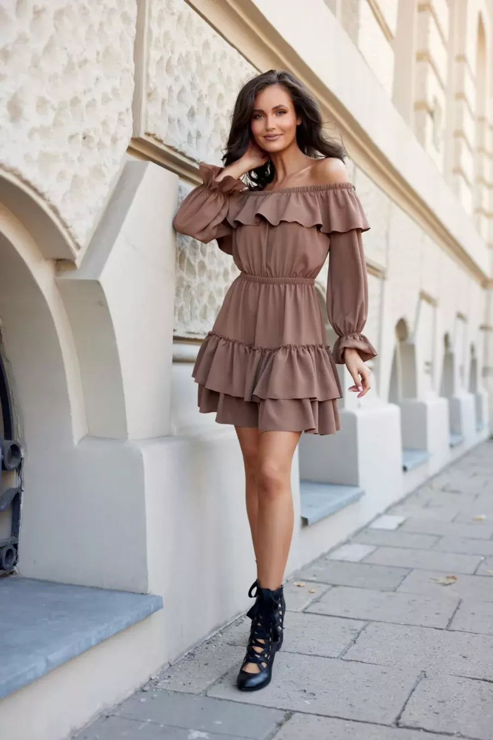 Dieninė suknelė, modelis 186114, Roco Fashion