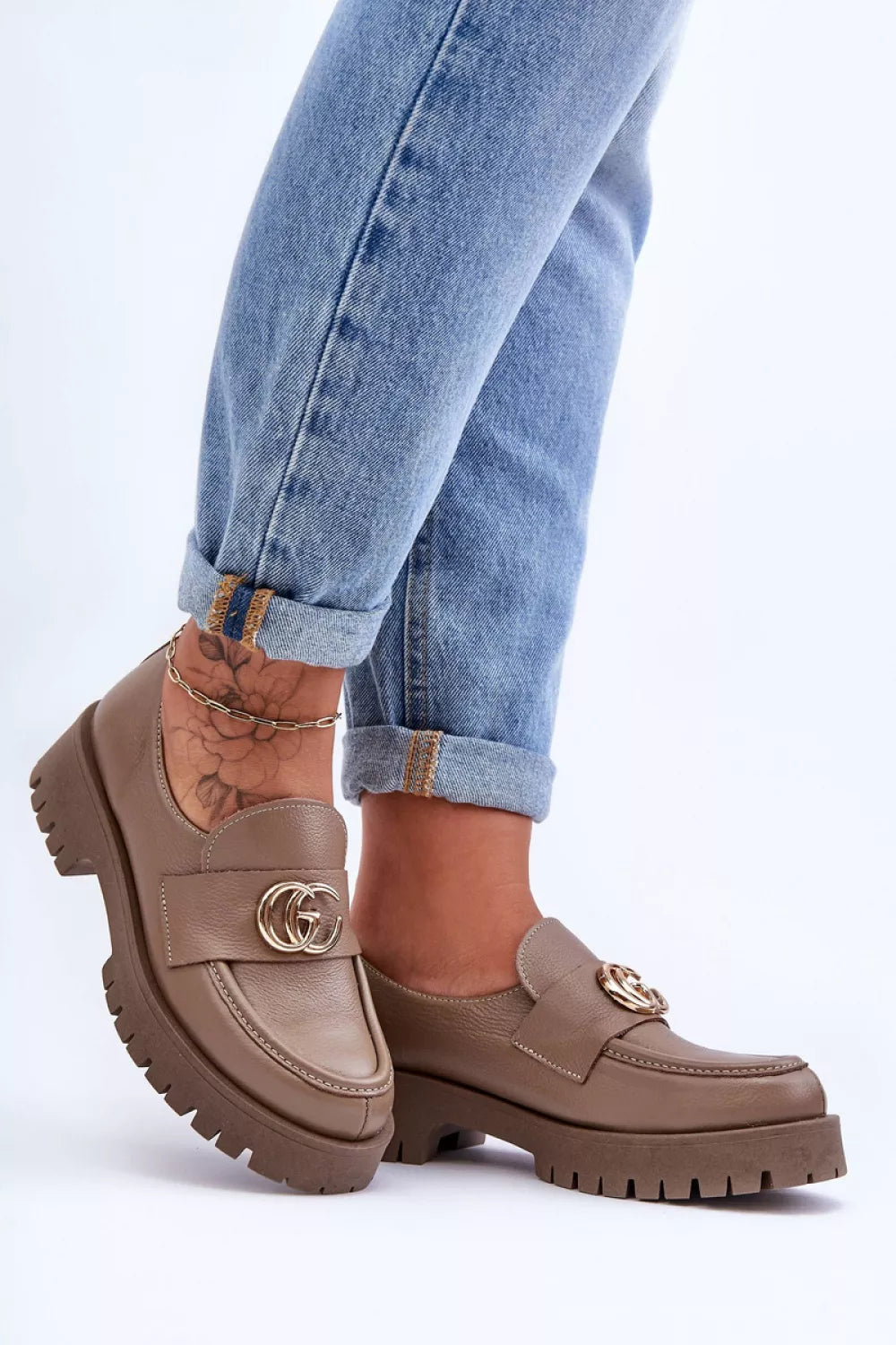 Žemi bateliai su kulniukais, modelis 186415. Ženkite į stilių