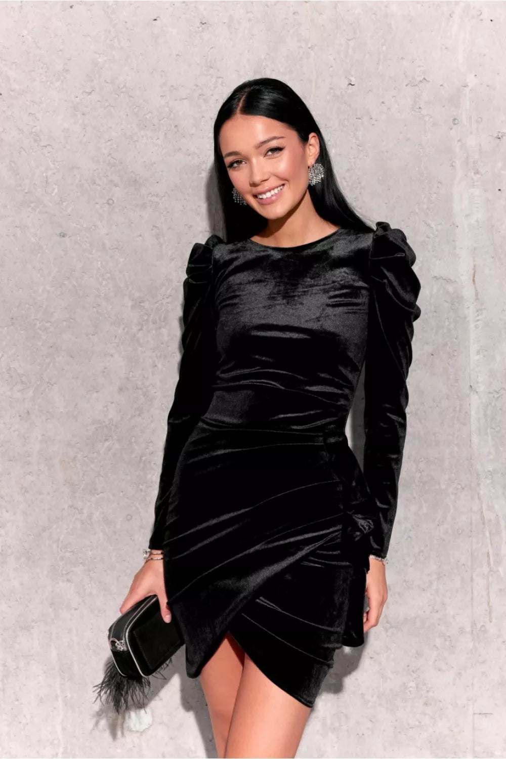Trumpa suknelė, modelis 186650, Roco Fashion