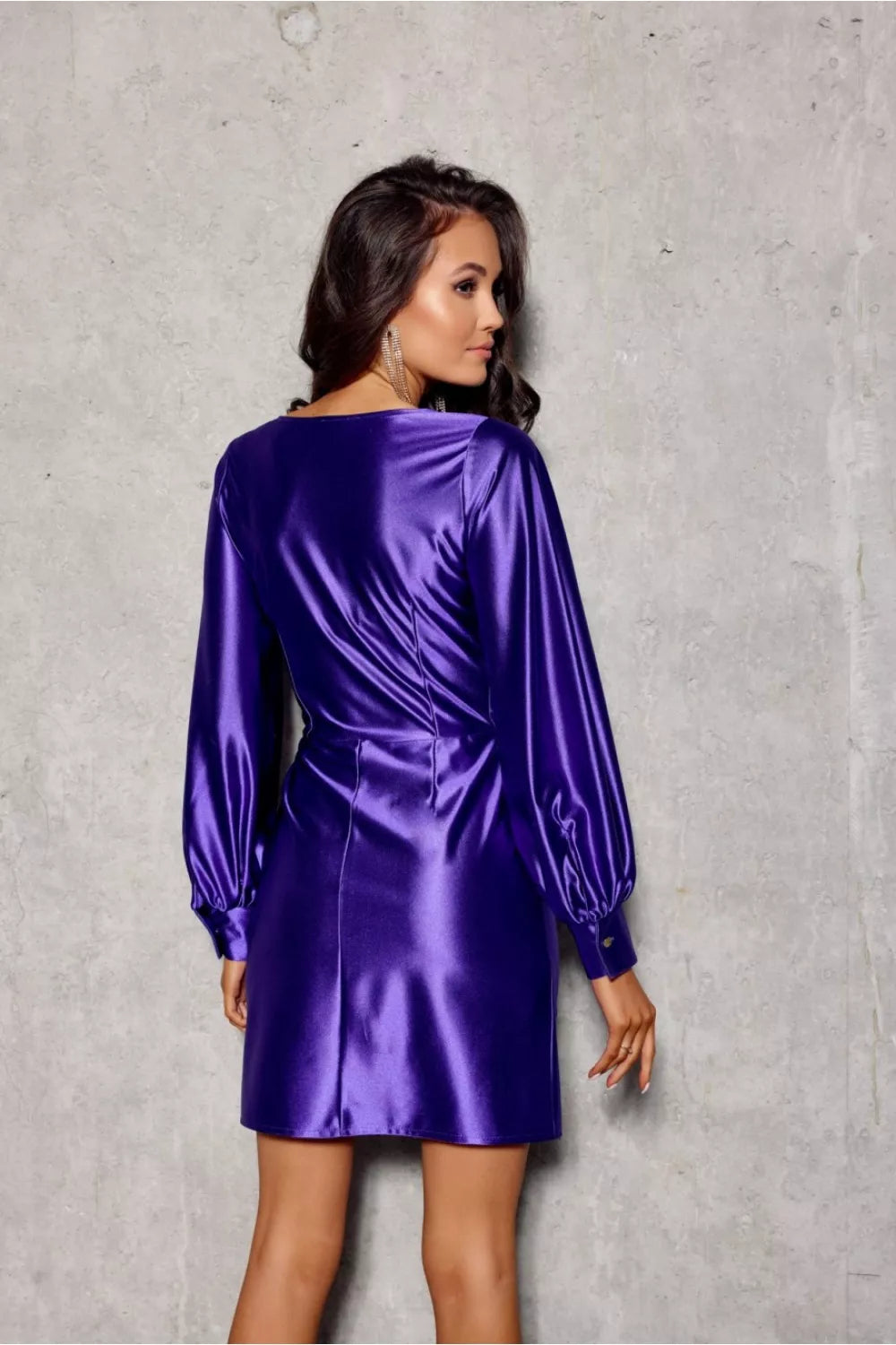 Trumpa suknelė, modelis 186660, Roco Fashion
