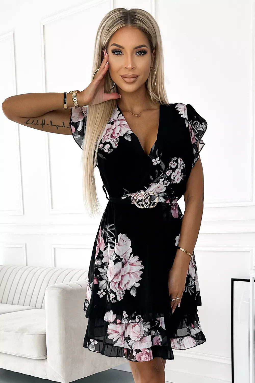 Kokteilinė suknelė, modelis 186694, Numoco