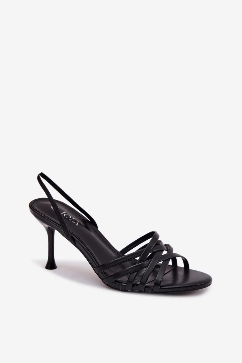 Basutelės su kulnu, modelis 227449 Step in style
