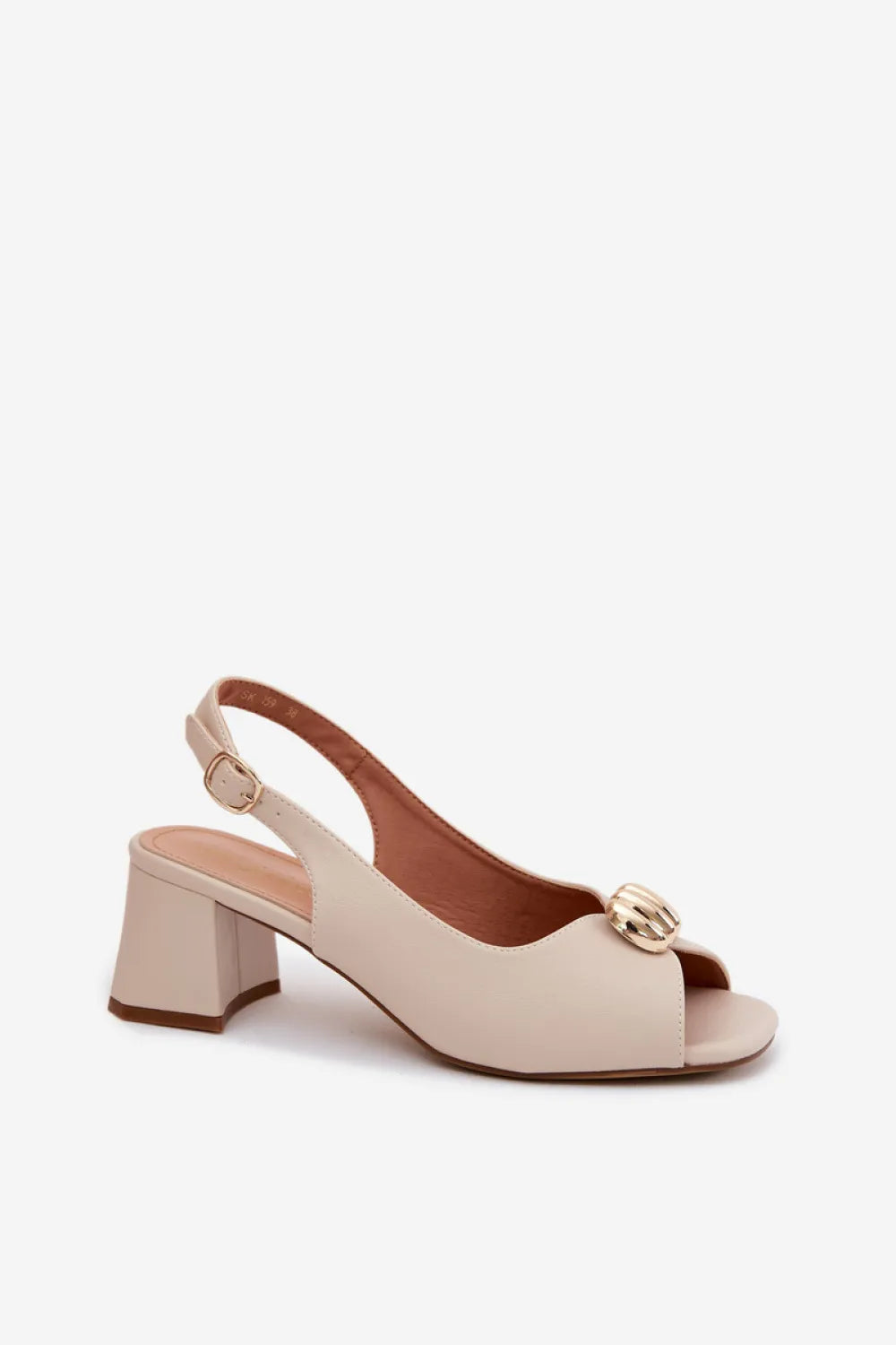Basutelės su kulnu modelis 228110 Step in style