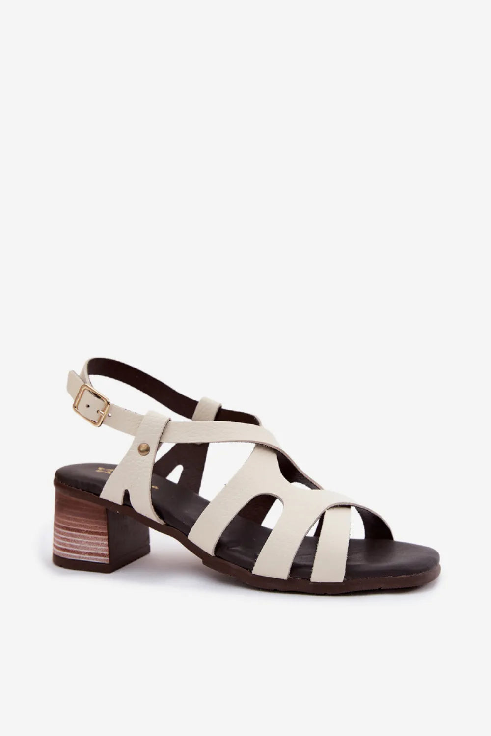 Basutės aukštu kulnu, modelis 227908 Step in style