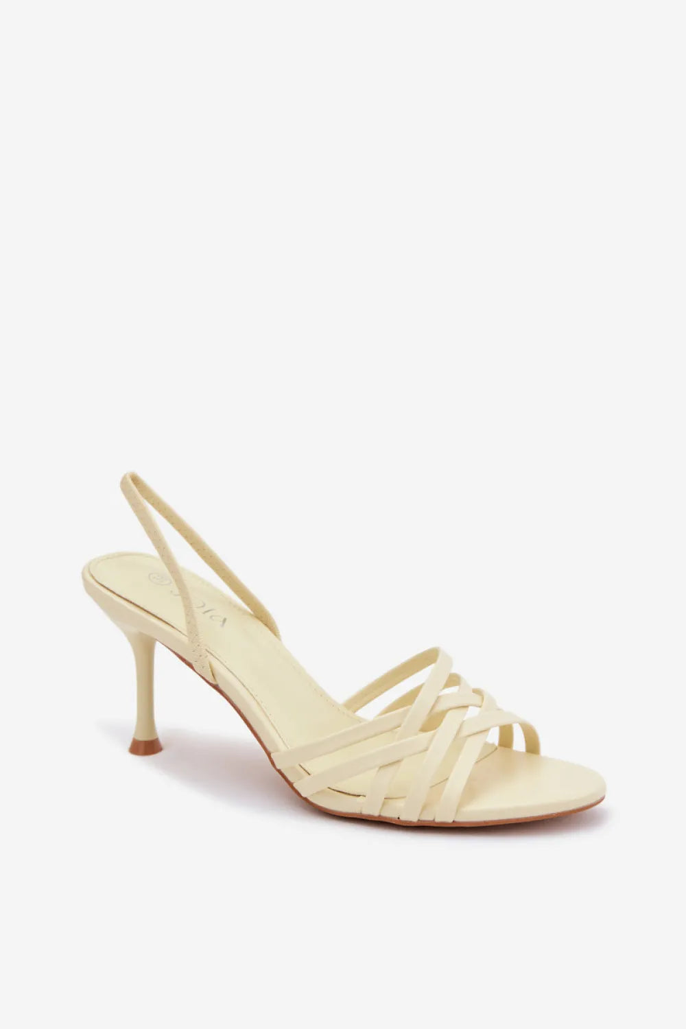 Basutės su kulnu, modelis 227437, Step in style
