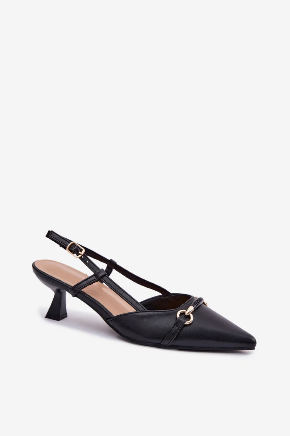 Basutės su kulnu, modelis 227444, Step in style
