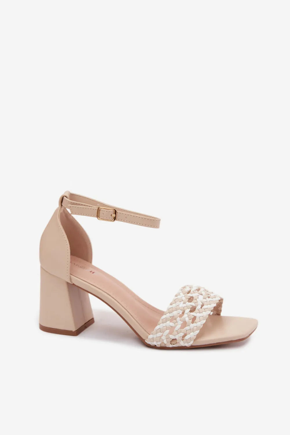 Basutės su kulnu, modelis 227455 Step in style