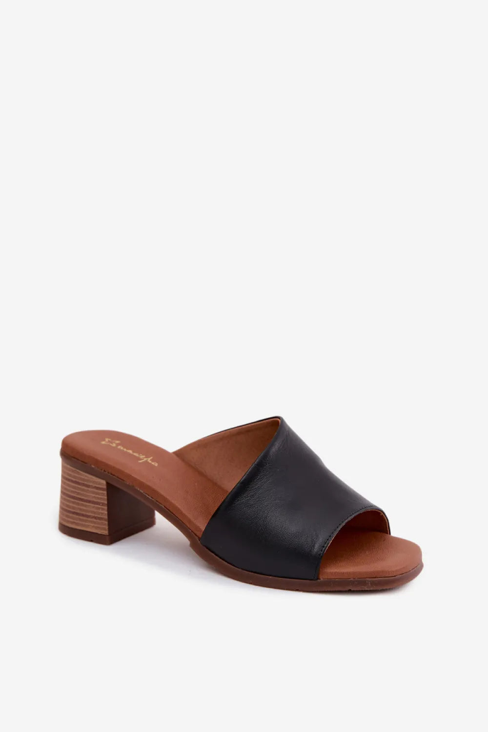 Basutės su kulnu, modelis 227928, Step in style